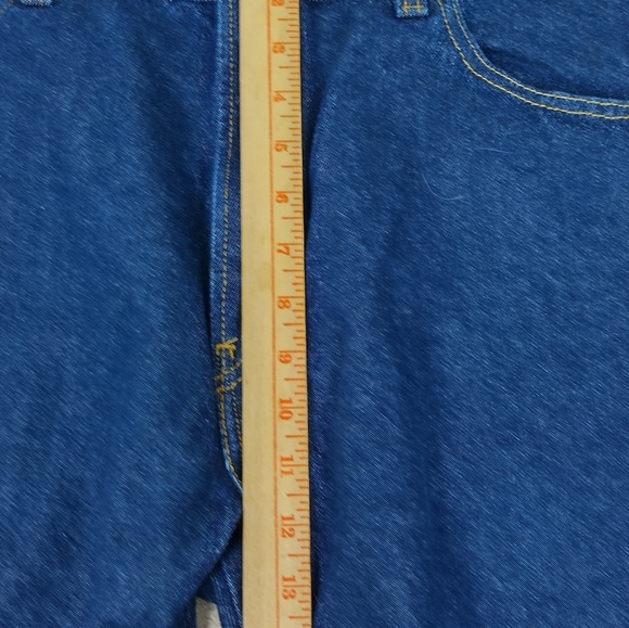 Vintage Levis 517 Jeans Mens 36x32 Blue Bootcut Fit Medium Wash Denim - Picture 8 of 11